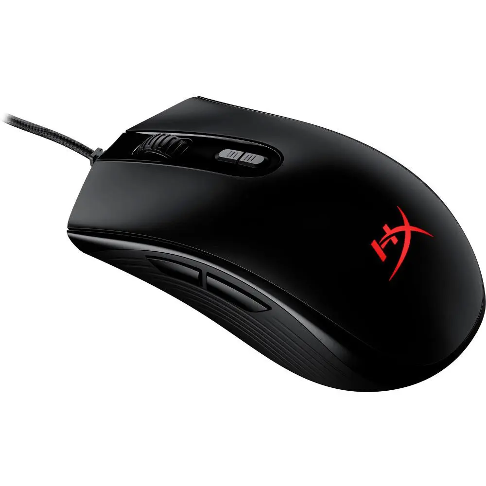 HyperX Pulsefire Core/Herní/Optická/6 200 DPI/Drátové USB-A/Černá