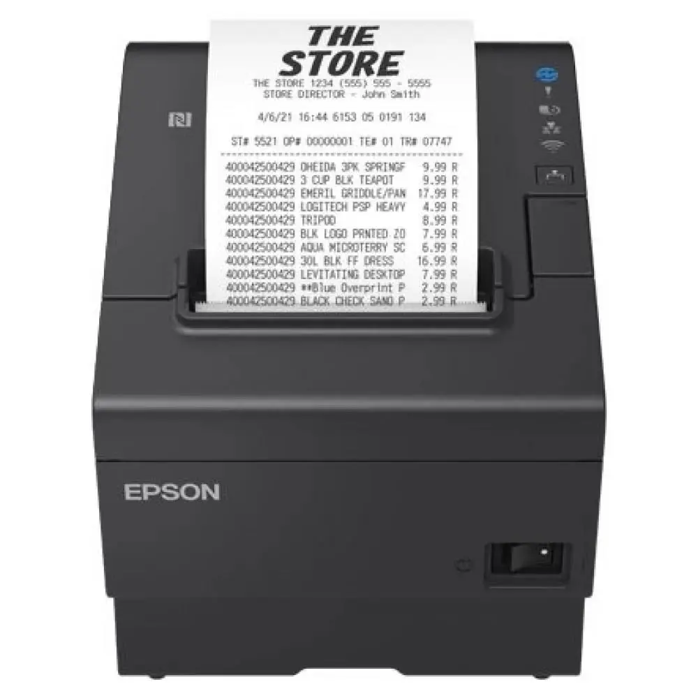 EPSON pokladní tiskárna TM-T88VII černá, RS232, USB, Ethernet, vyměnitelné rozhraní