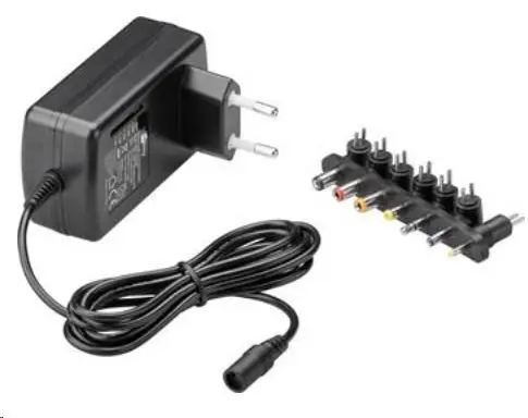 Goobay Univerzální napájecí adaptér 230V/9V-24V max. 24 W a 1, 5 A
