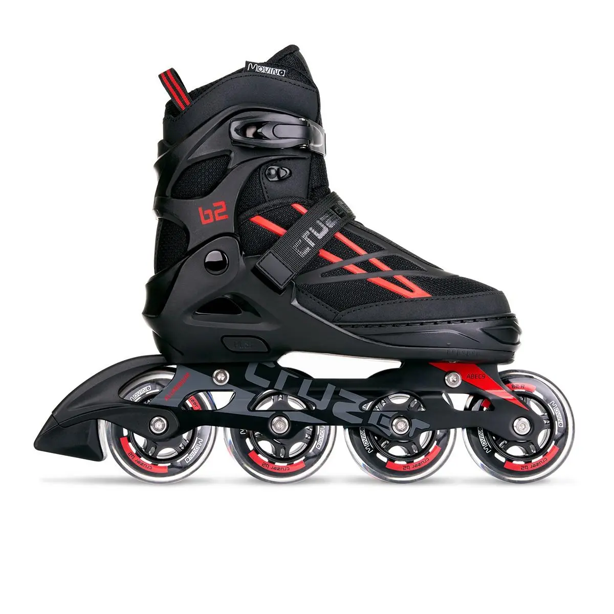 Kolečkové brusle Movino Cruzer B2, Red, 31-34