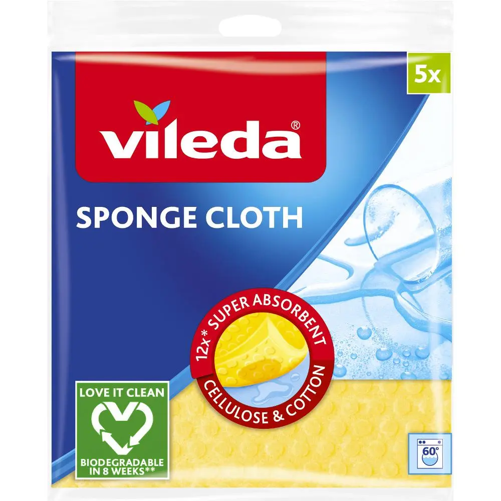 VILEDA houbový hadřík bal. 5ks