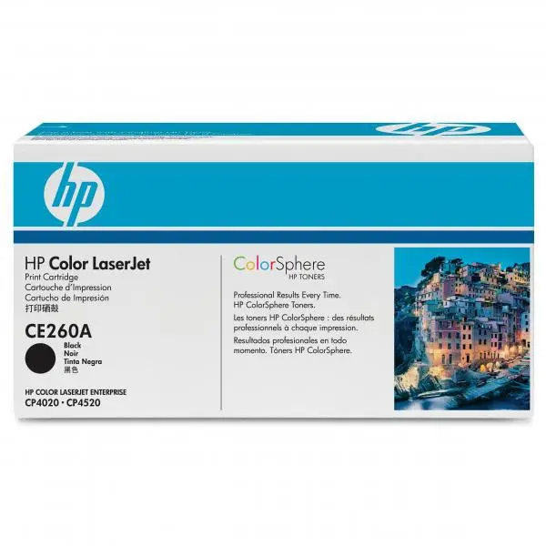HP tisková kazeta černá, CE260A