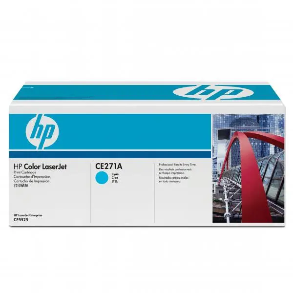 HP tisková kazeta azurová, CE271A