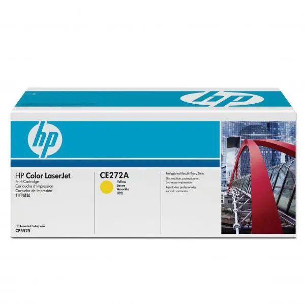 HP tisková kazeta žlutá, CE272A