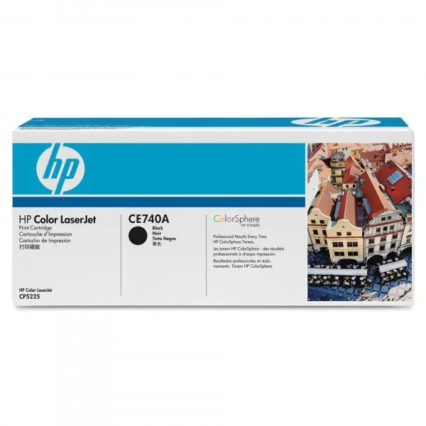 HP tisková kazeta černá, CE740A