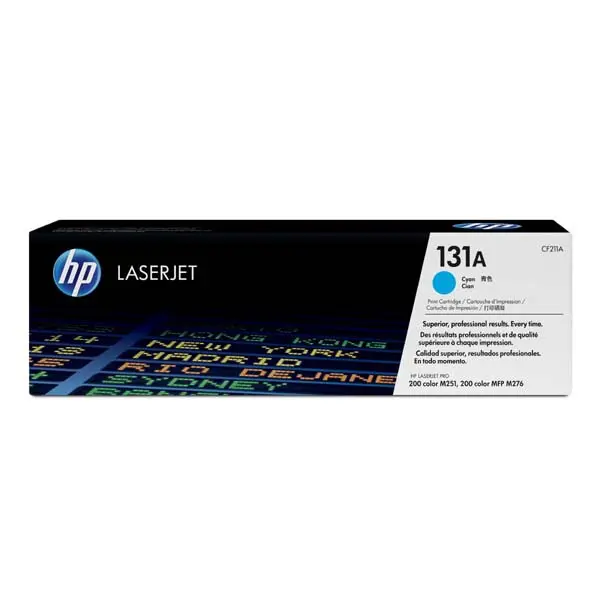 HP tisková kazeta azurová, CF211A