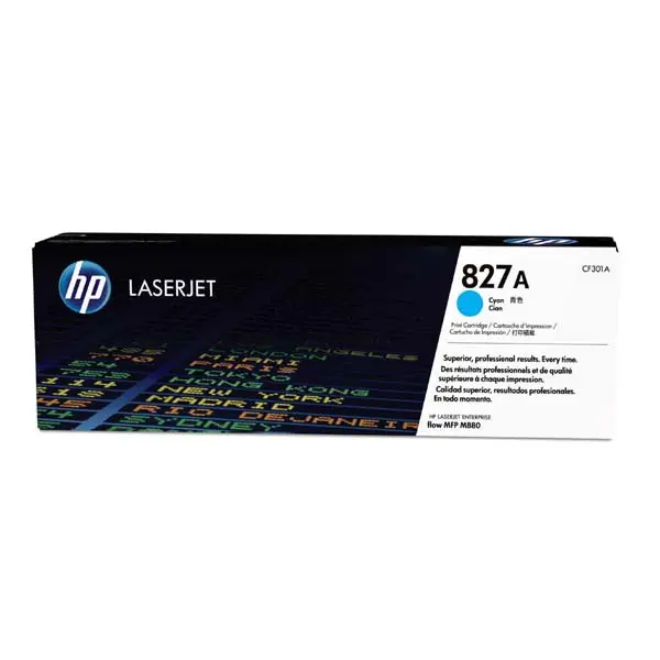 HP tisková kazeta azurová, CF301A