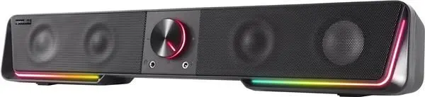 SPEED LINK reproduktory GRAVITY RGB Stereo Soundbar, černá