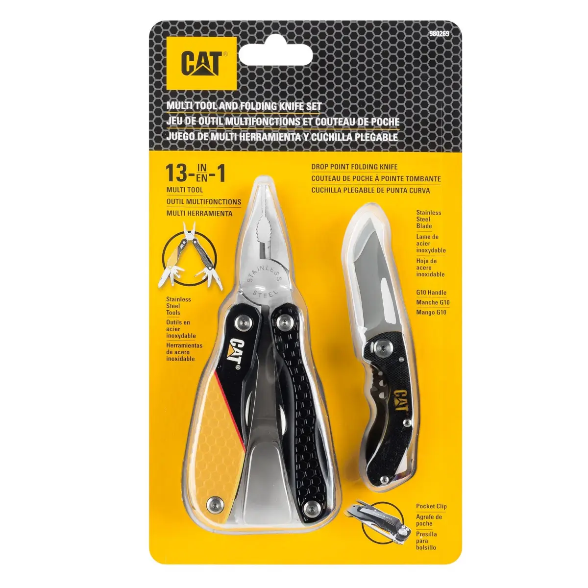 Caterpillar Multifunkční sada 13v1 CT980269
