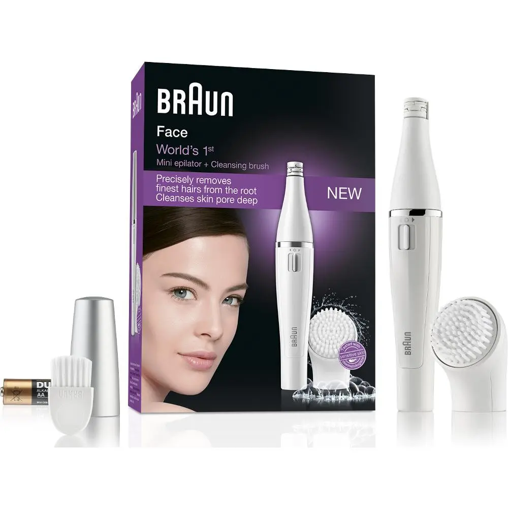 Braun - Epilátor FaceSpa 810, bílá 4210201097594