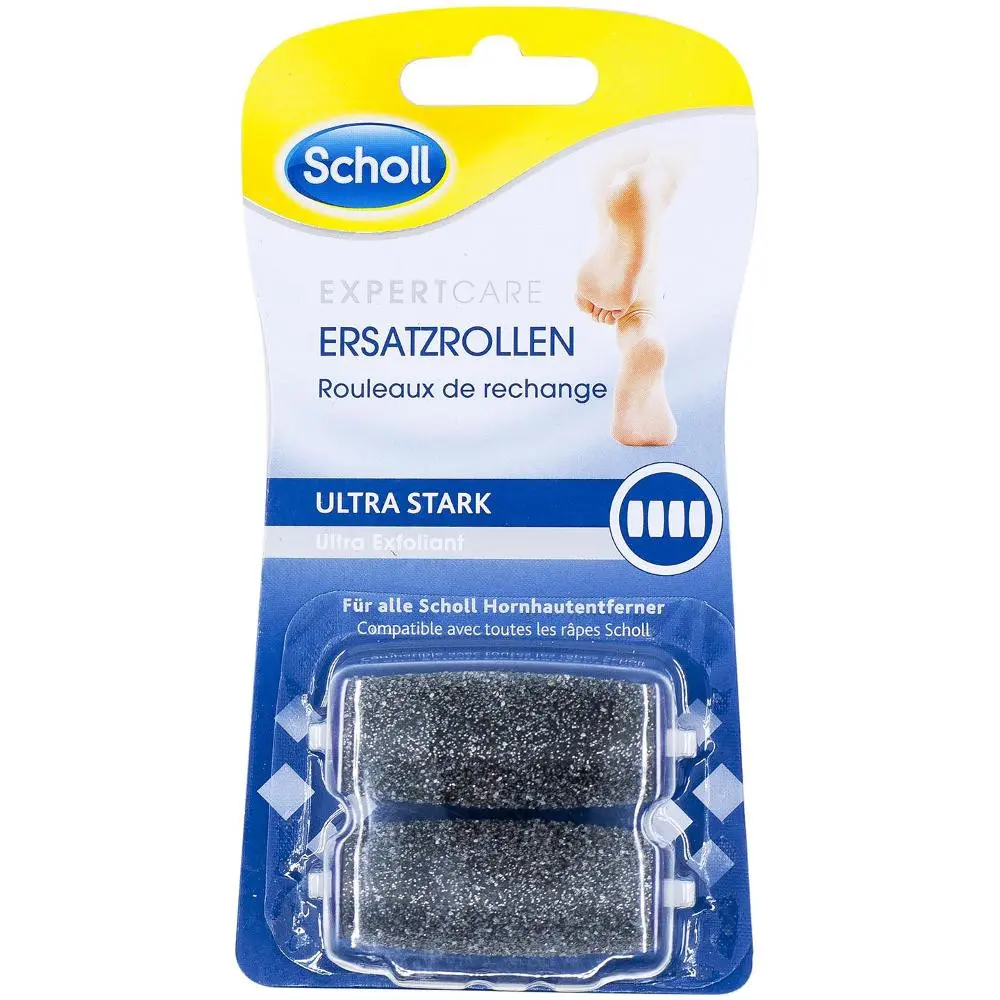 SCHOLL Velvet smooth rotační hlavice ultra drsná 2 ks
