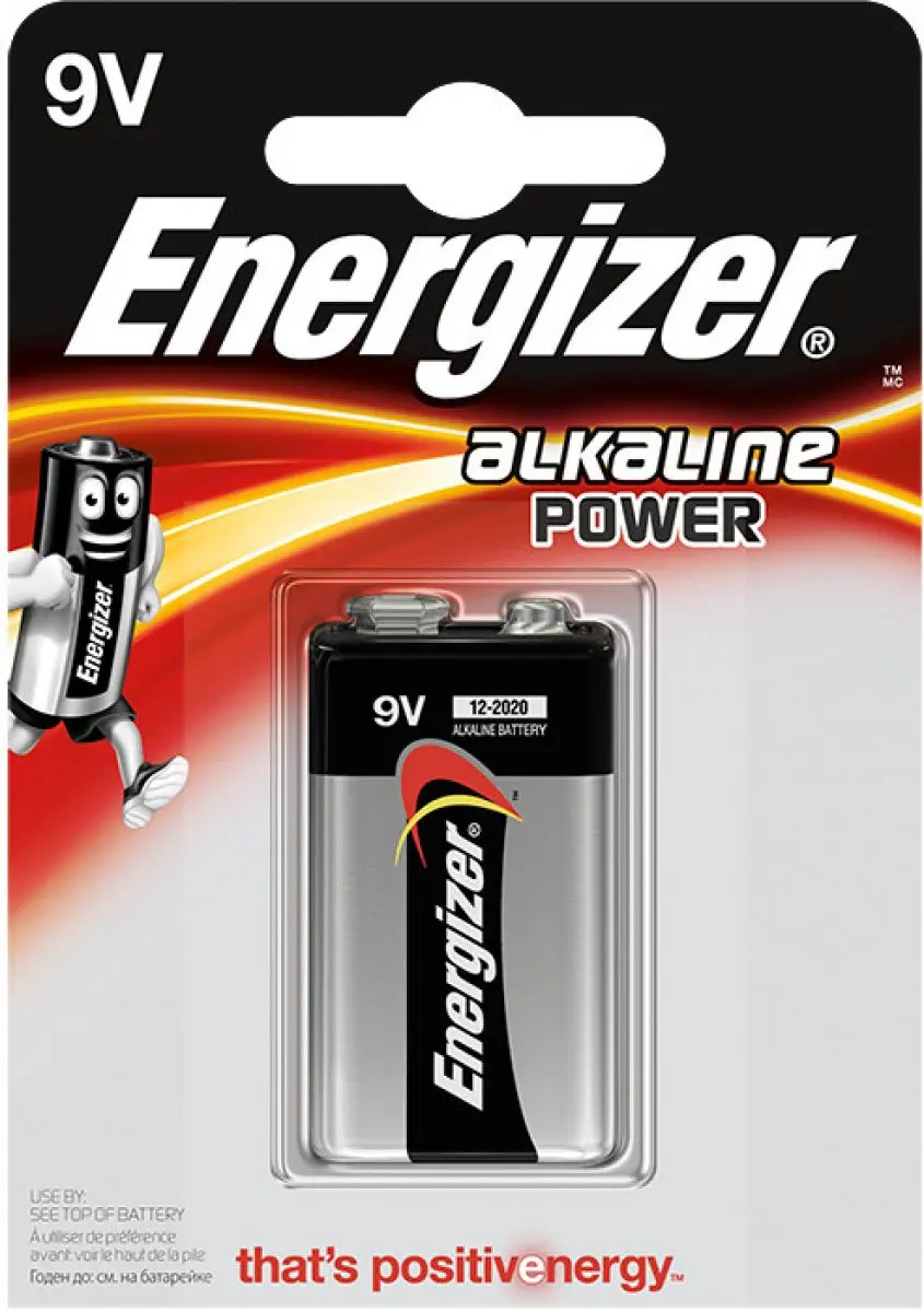 Energizer Alkaline Power 9V