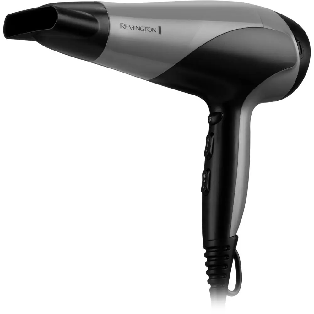 Fén na vlasy Remington Ionic Dry D3190S - 2200 W, šedo-černý + dárek zdarma