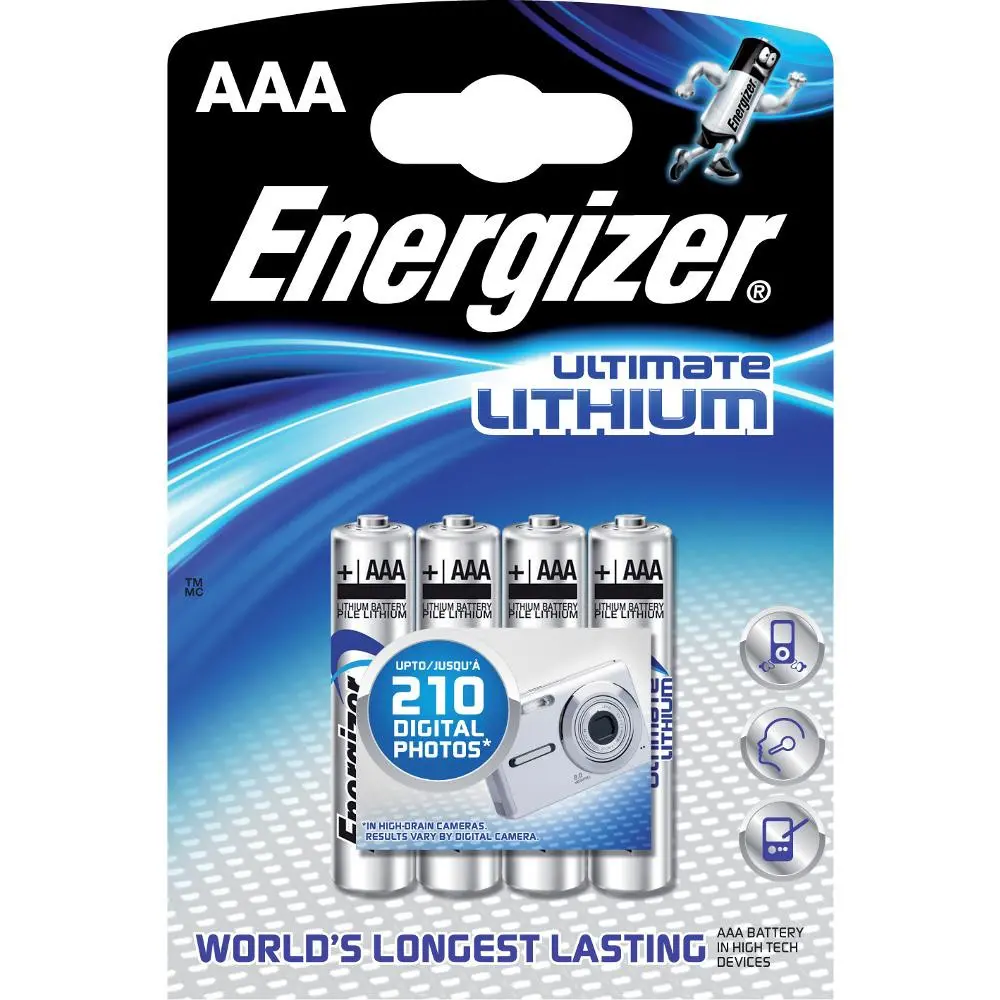 Energizer Lithium AAA 4ks 639171