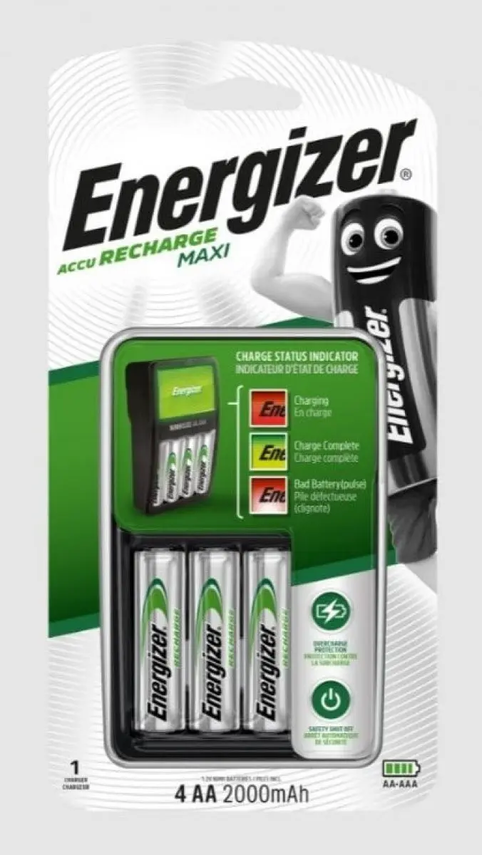 Energizer nabíječka - Pro Charger +4AA Power Plus 2000 EN011