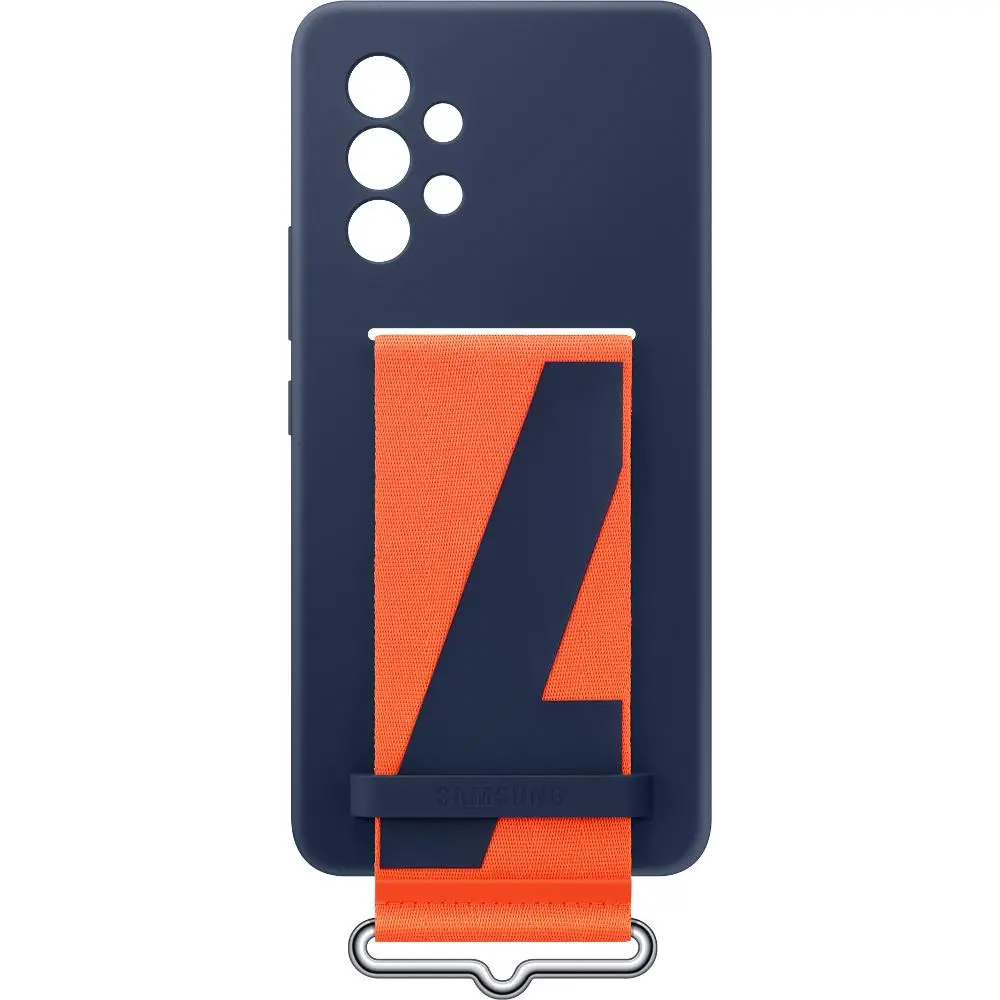 Sili.Cov.with Strap A53 5G Navy SAMSUNG