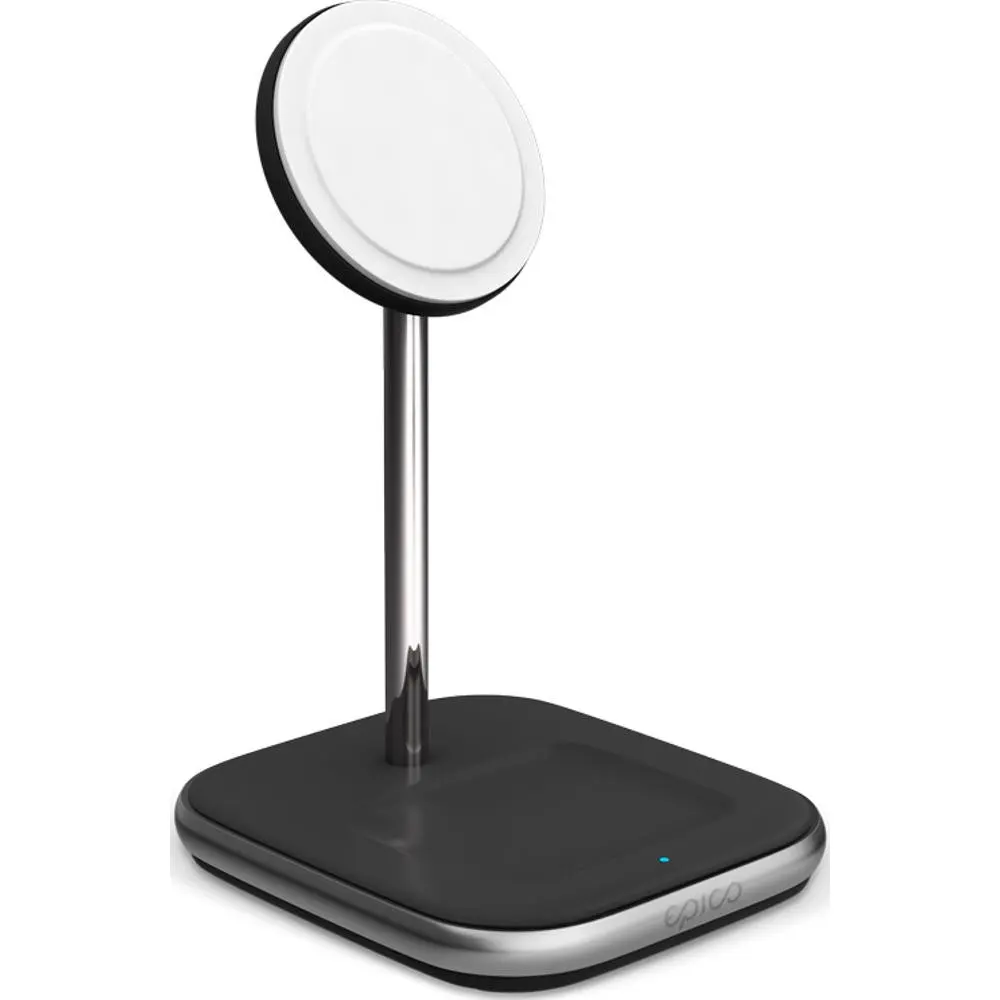 Epico 2in1 MagSafe Wireless Charger - černá