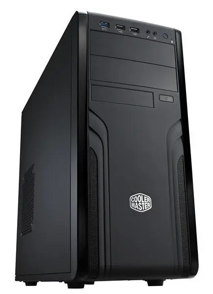 Cooler Master case Force 500, ATX, 1x 120mm Fan, Černá