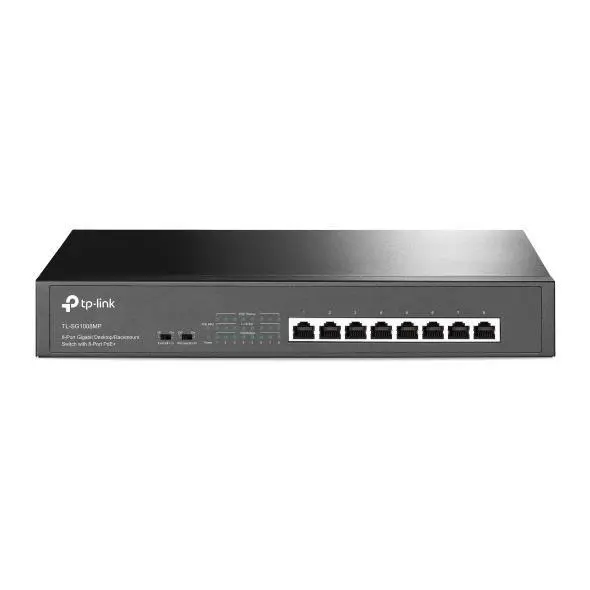 TP-Link switch TL-SG1008P v7.0 (P/N:1760500248)(8xGbE, 4xPoE+, 64W, fanless)