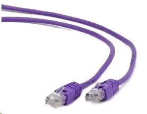 GEMBIRD kabel patchcord CAT6 stíněný FTP 0, 5m, fialový