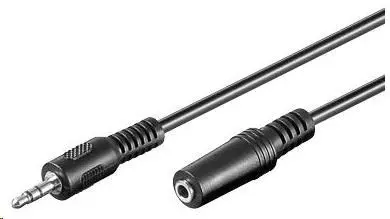 PremiumCord Kabel Jack 3.5mm M/F 2m