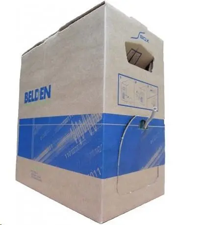 UTP kabel BELDEN 7965ENH.03A305, Cat6, drát, LS0H, fialový, 305m