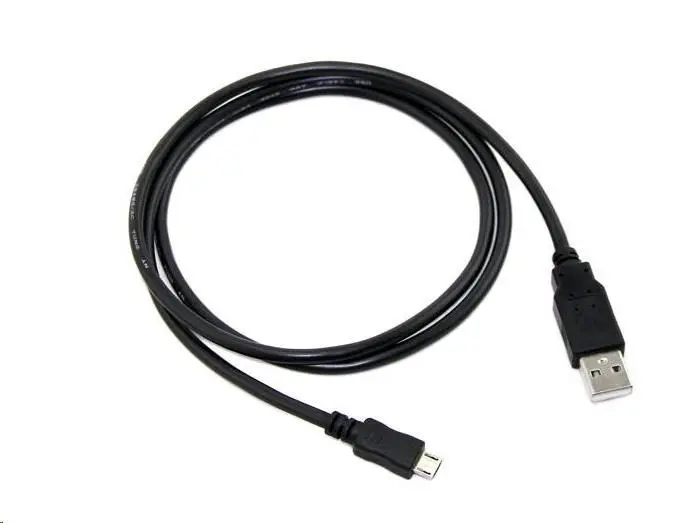 Kabel C-TECH USB 2.0 AM/Micro, 0,5m, černý CB-USB2M-05B