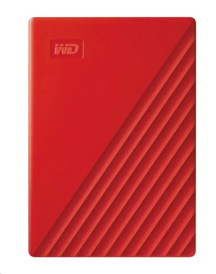 WESTERN DIGITAL WD My Passport/4TB/HDD/Externí/2.5''/Červená/3R WDBPKJ0040BRD-WESN