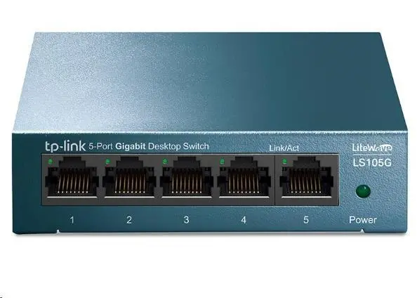 TP-Link LS105G 5xGigabit Desktop Switch fanless