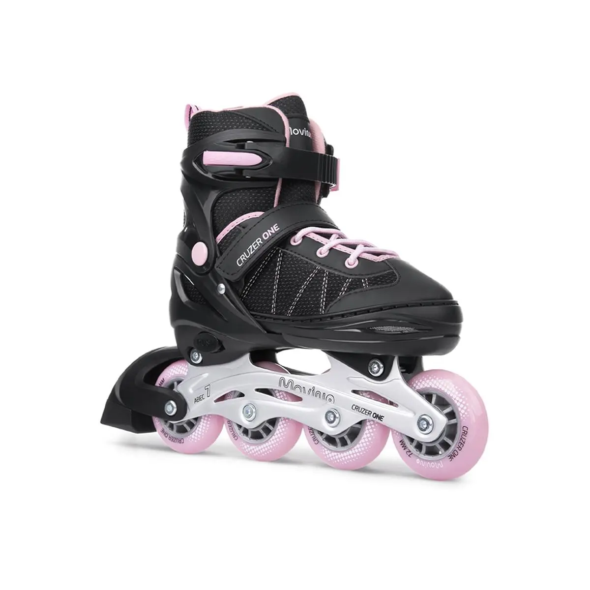 Kolečkové brusle Movino Cruzer One, Pink