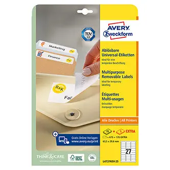 Avery Zweckform A4 L4737REV-25