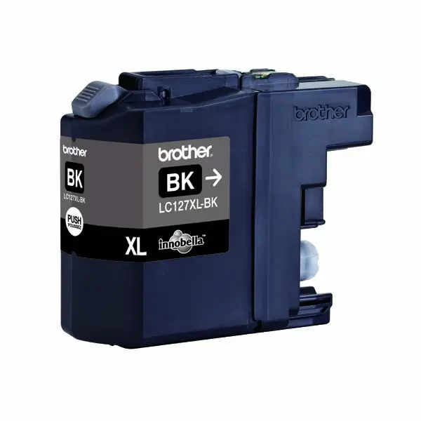 BROTHER LC-127XLBK (inkoust black,1200 str.), LC127XLBK - originální