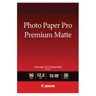 Canon PM-101, A3+ fotopapír matný, 20 ks, 210g/m