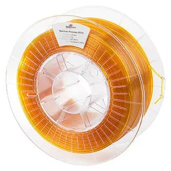 Filament Spectrum Premium PET-G 1.75mm TRANSPARENT YELLOW 1kg