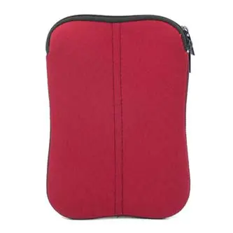 Obal na tablet 7", červený z neoprénu