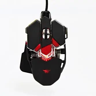 Red Fighter M1 Myš drátová, černá, 4000DPI