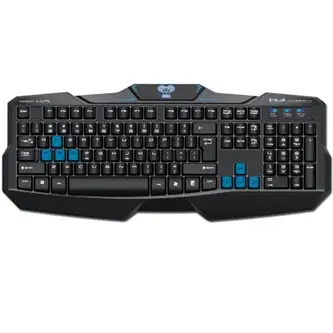 E-blue Cobra EKM746 klávesnice drátová (USB) CZ/SK, černá, DOPRODEJ