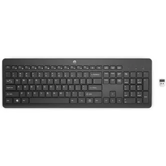 HP 230/Bezdrátové USB/GER layout/Černá