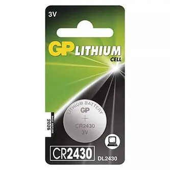 GP Jednorázová lithiová baterie CR2430, 1-pack