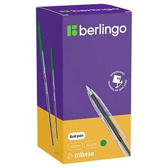 Berlingo, pero kuličkové, zelené, 50ks, 1mm, Tribase, DOPRODEJ