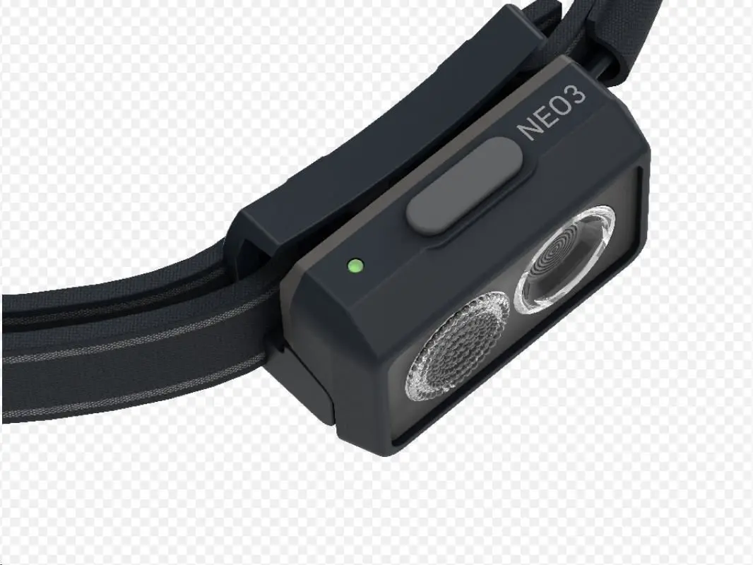 Ledlenser NEO3 čelová svítilna, černo-šedá