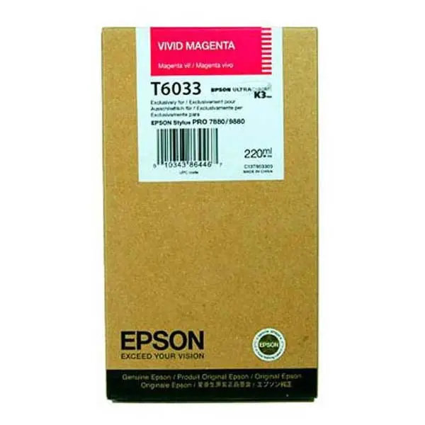 Epson T603 Vivid magenta 220 ml