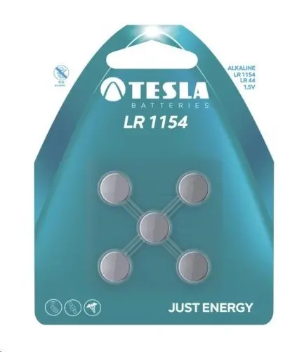 Baterie Tesla Alkalické LR1154 (LR44) 1,5V (knoflíkové) 5ks