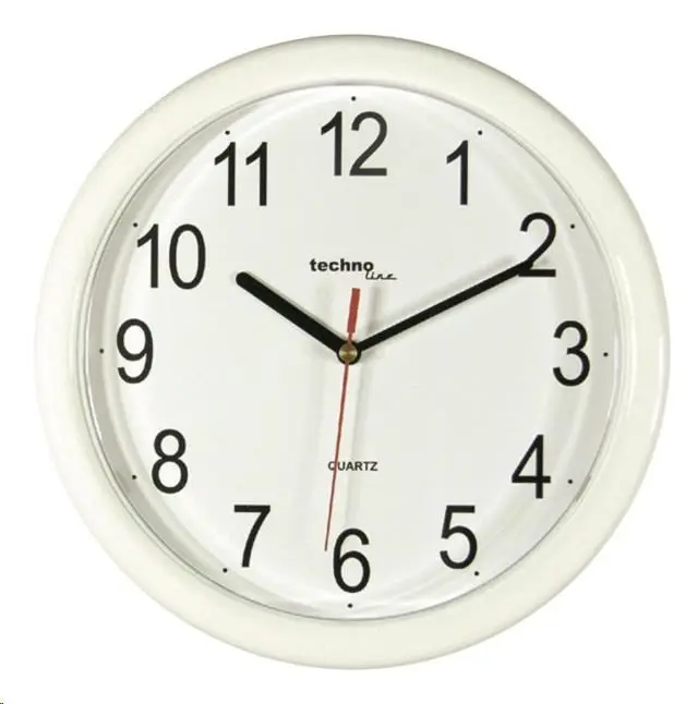 TechnoLine WT 600 white nástěnné hodiny
