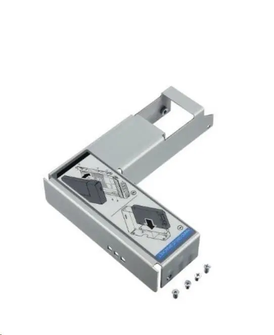 DELL redukcia z rámčeku/ rámeček 3, 5" na 2, 5" SATA/SAS HDD do PowerEdge (Y004G 0Y004G N6RRK 0N6RRK WWGPK 09W8C4 9W8C4)