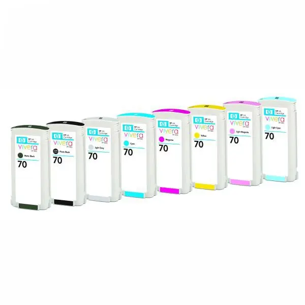 HP no 70 gloss enhancer ink cartrige, C9459A