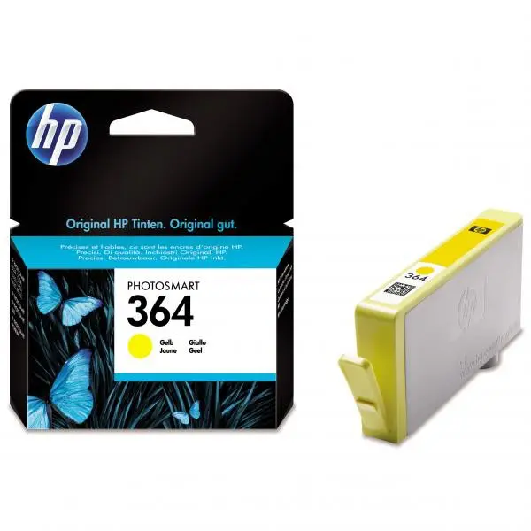 Inkoustová kazeta HP 364 žlutá (CB320EE#BA3)