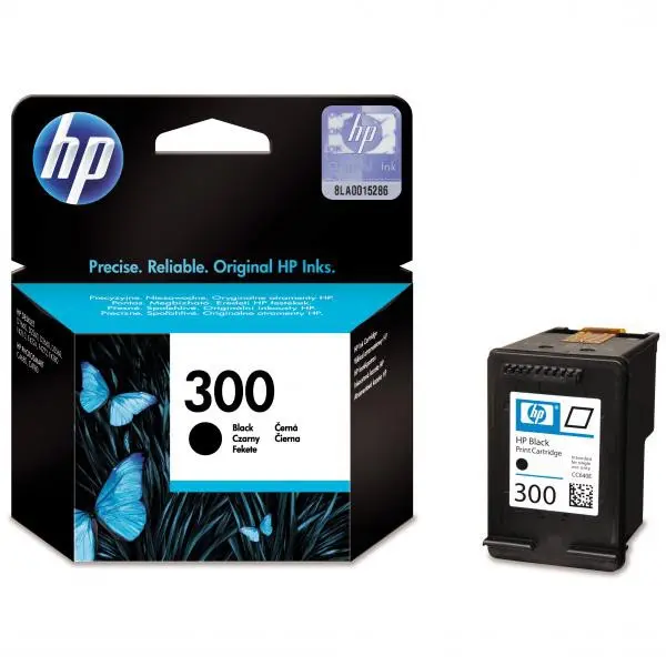 Inkoustová kazeta HP 300 černá (CC640EE#BA3)