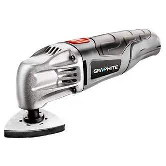 Víceúčelová bruska Graphite 59G023, elektrika (kabel), 230V, 250W, 21000osc./min, 2,8°, 2 vyměnitelné hlavice, kartonové balení