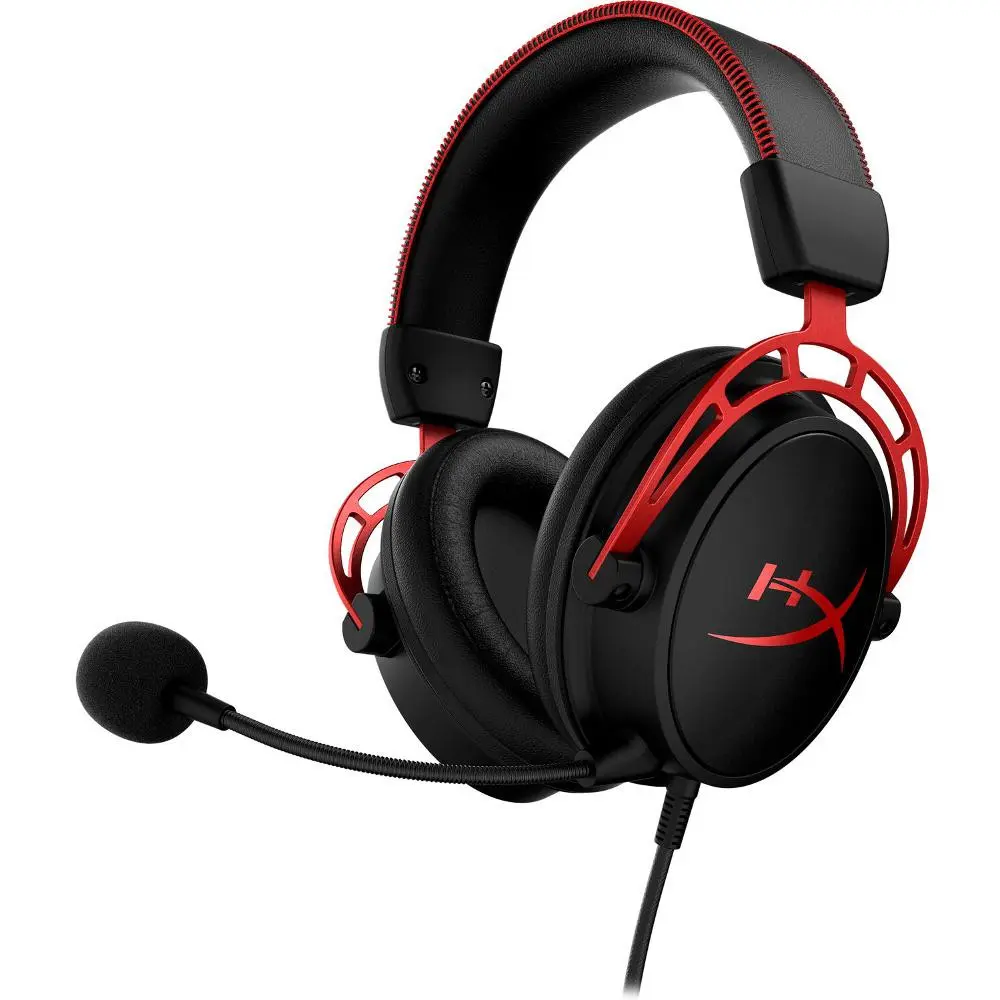 HyperX Cloud Alpha herní sluchátka červená